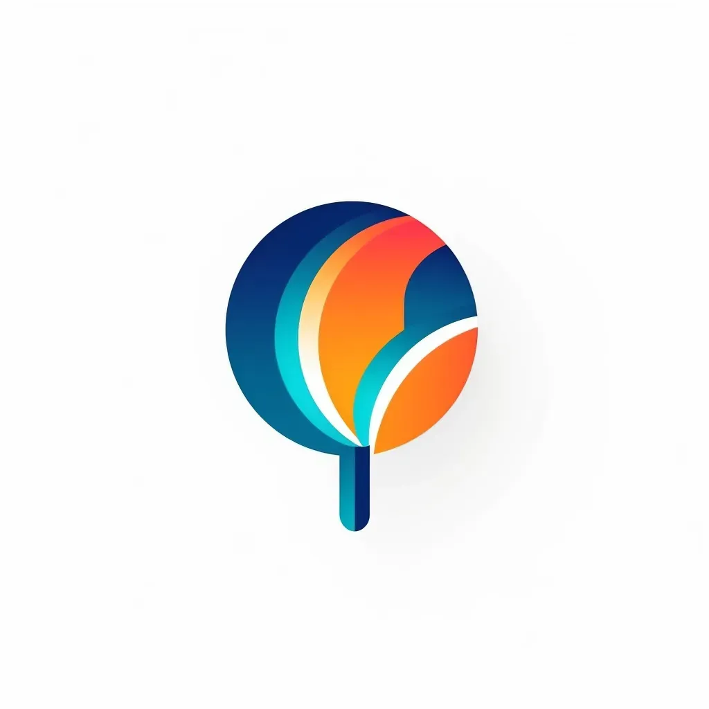 Insightful financial research logo with orange and blue colors on a white background - Image 1