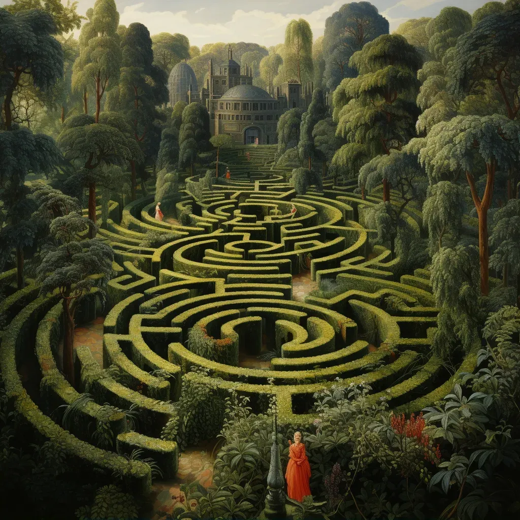 Garden maze to overgrown labyrinth - Image 2