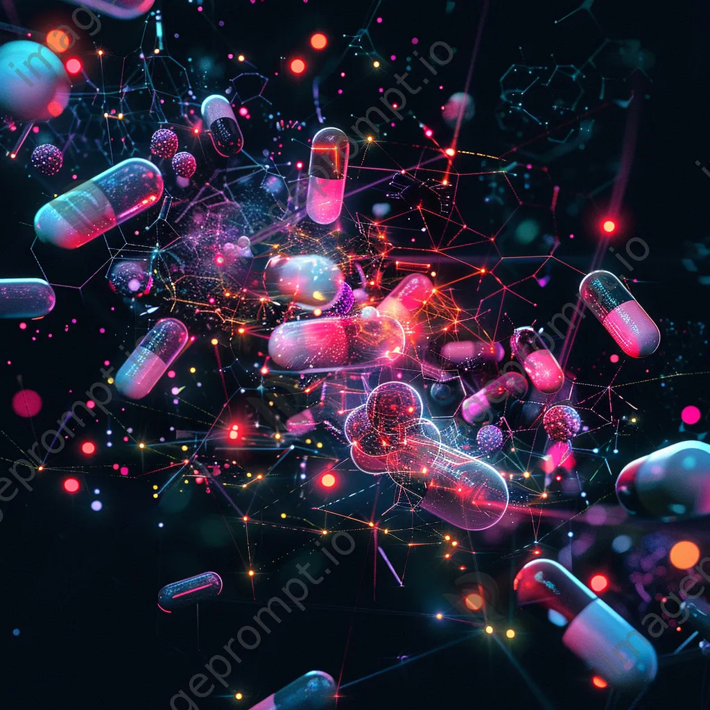 Graphic representation of pharmaceutical molecules - Image 3