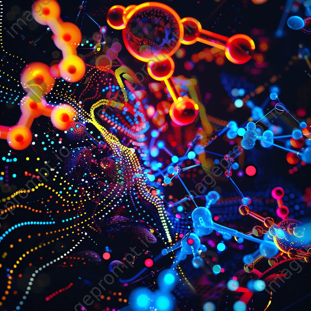 Graphic representation of pharmaceutical molecules - Image 4