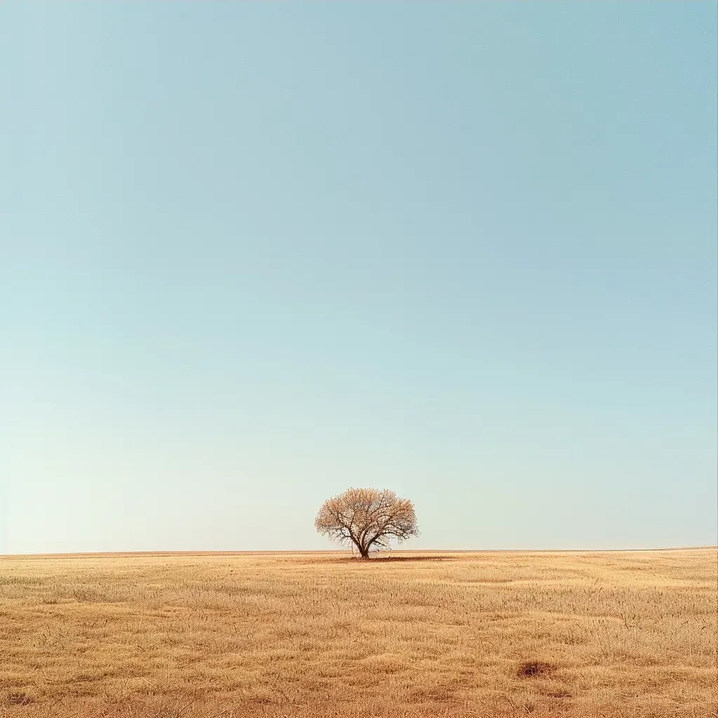 lonely tree open field - Image 4