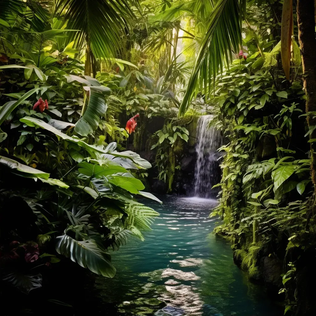 Waterfall tropical - Image 2