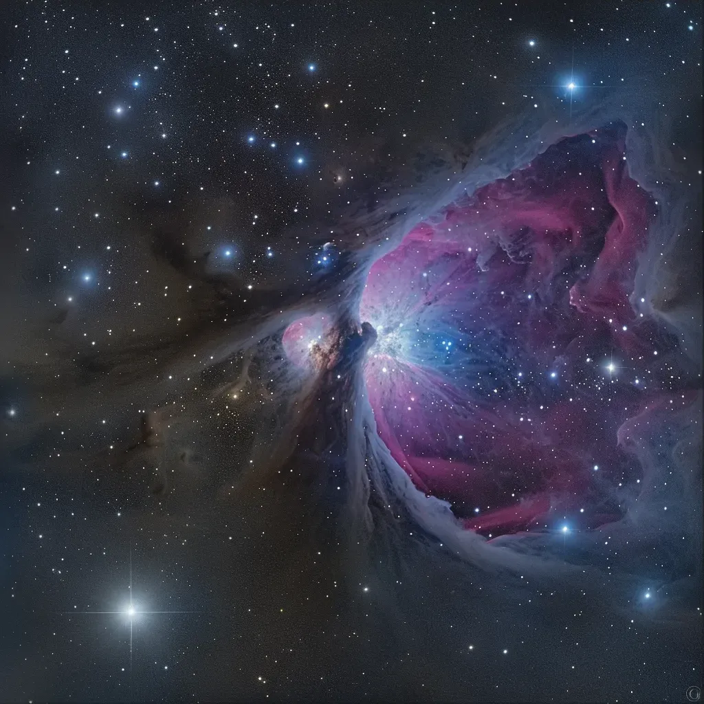 Orion Constellation with Nebula and cosmic dust, shot on Nikon Z6 - Image 3