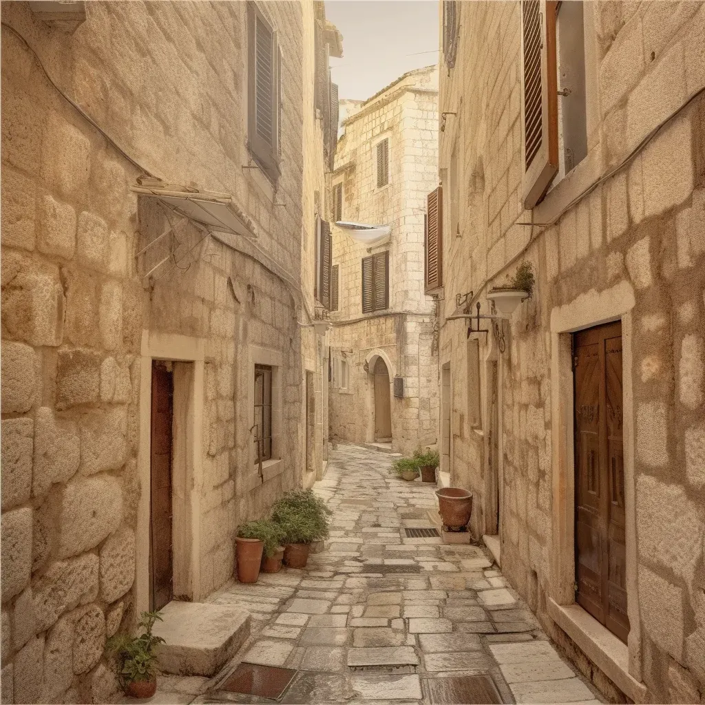 Medieval streets Dubrovnik - Image 1