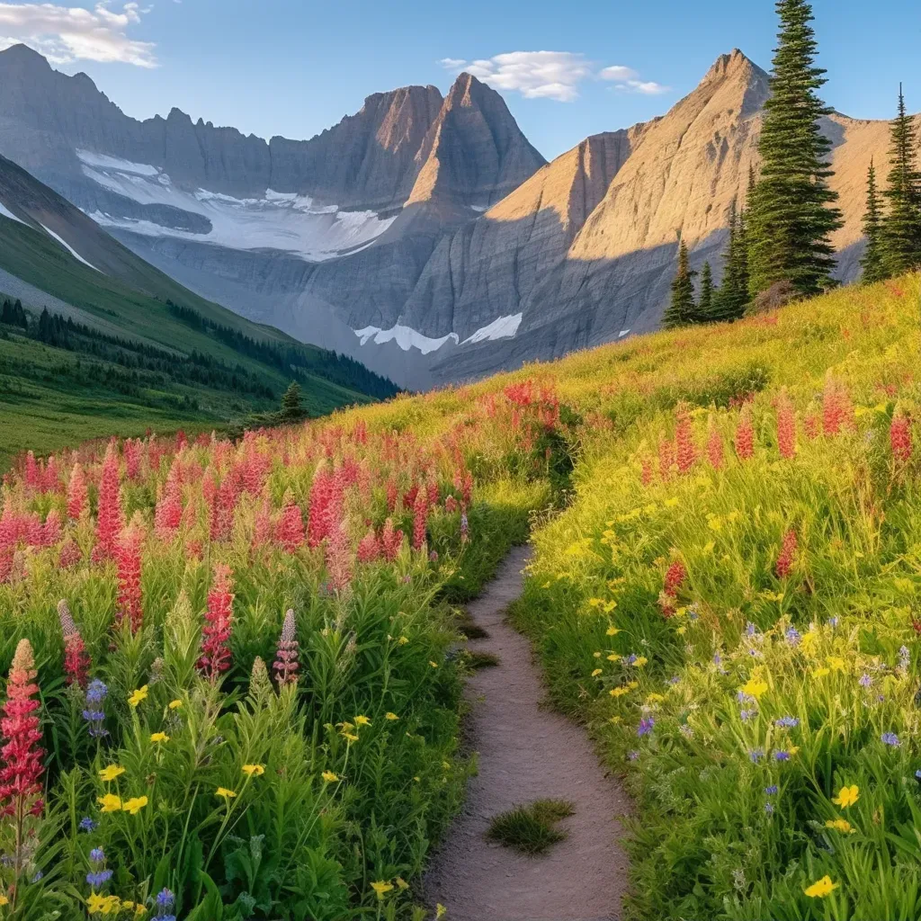 Mountain meadow hike - Image 1