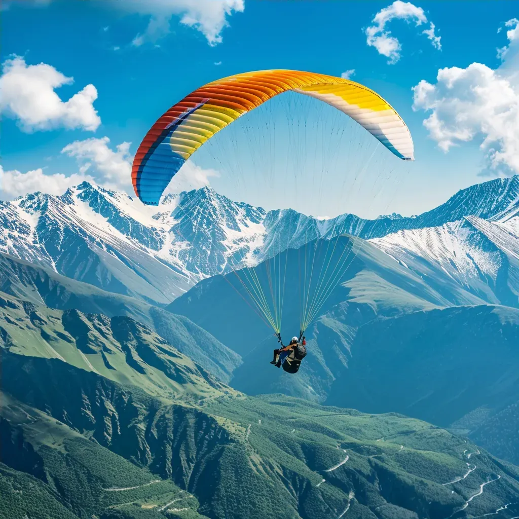 paraglider mountains - Image 4