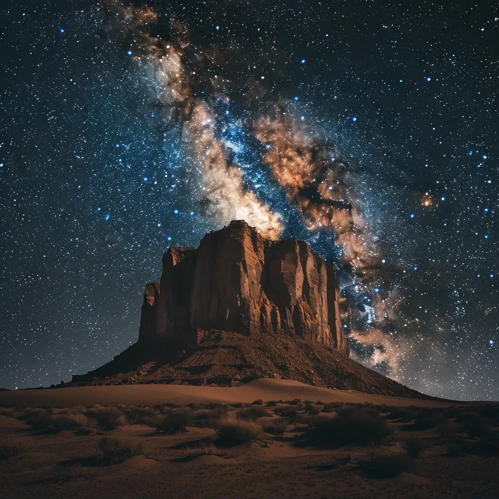 Stars night desert - Image 1