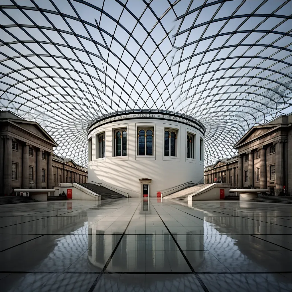 Interior view of British Museum