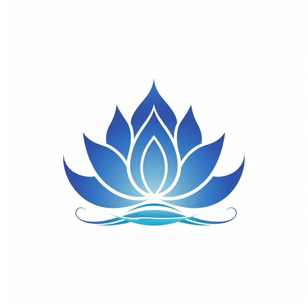 Lotus Flower Logo for Yoga Studio - Image 1