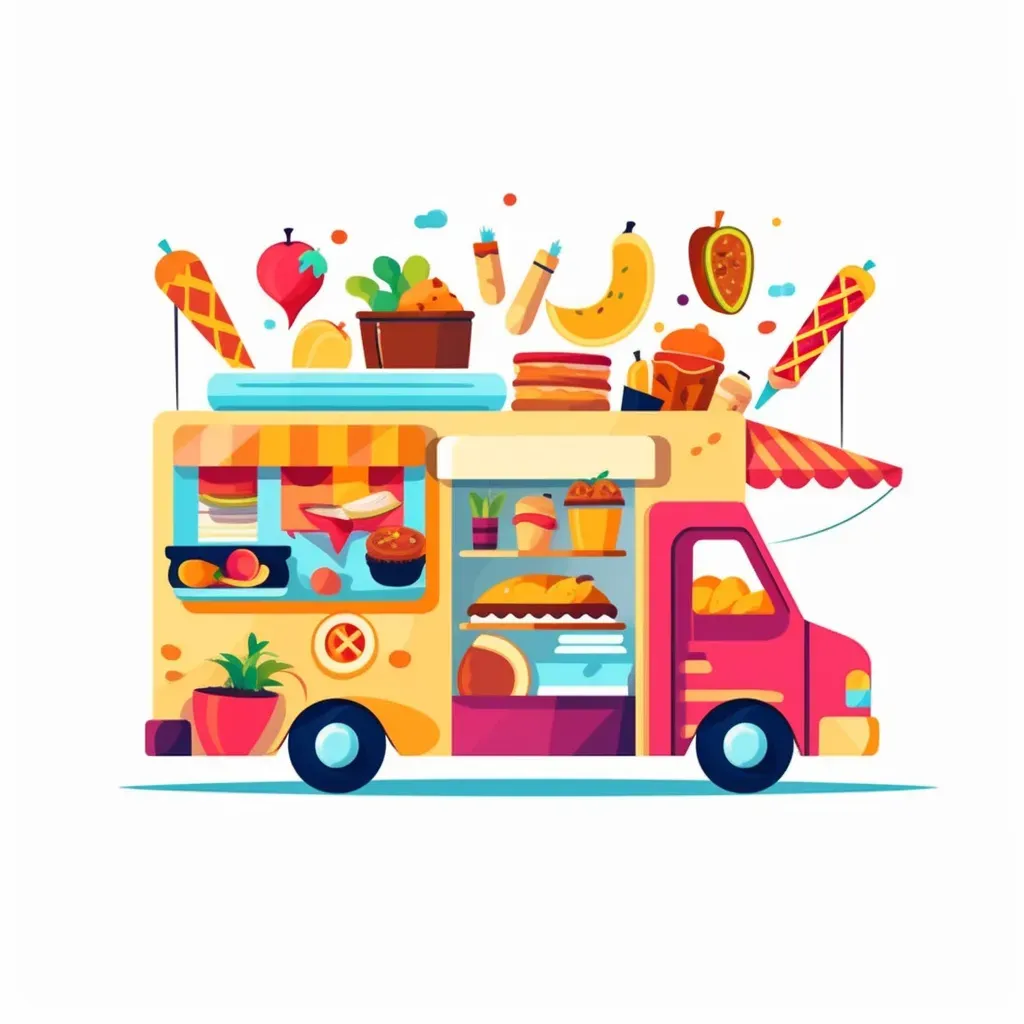 Vibrant food truck logo - Image 2