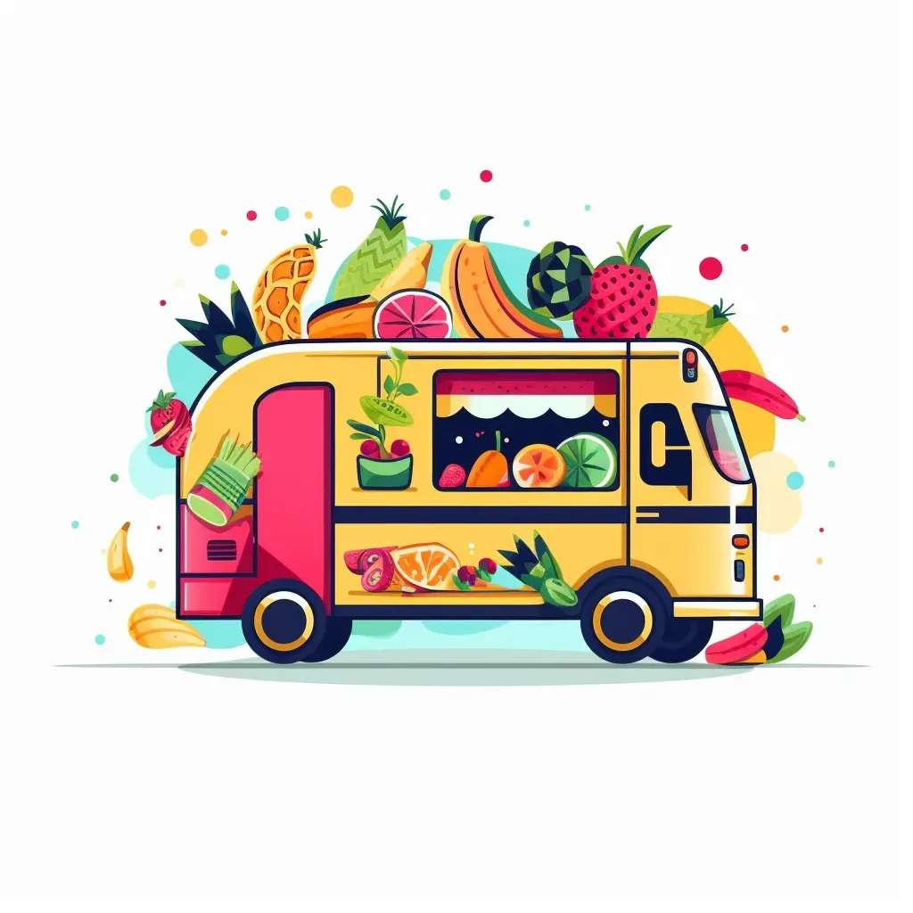 Vibrant food truck logo - Image 4