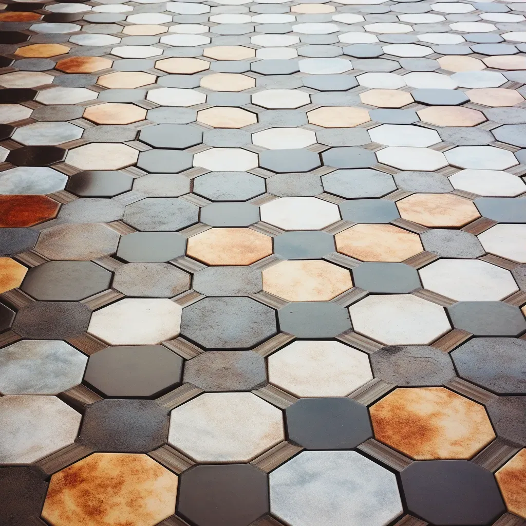 Hexagon Tile Mosaic