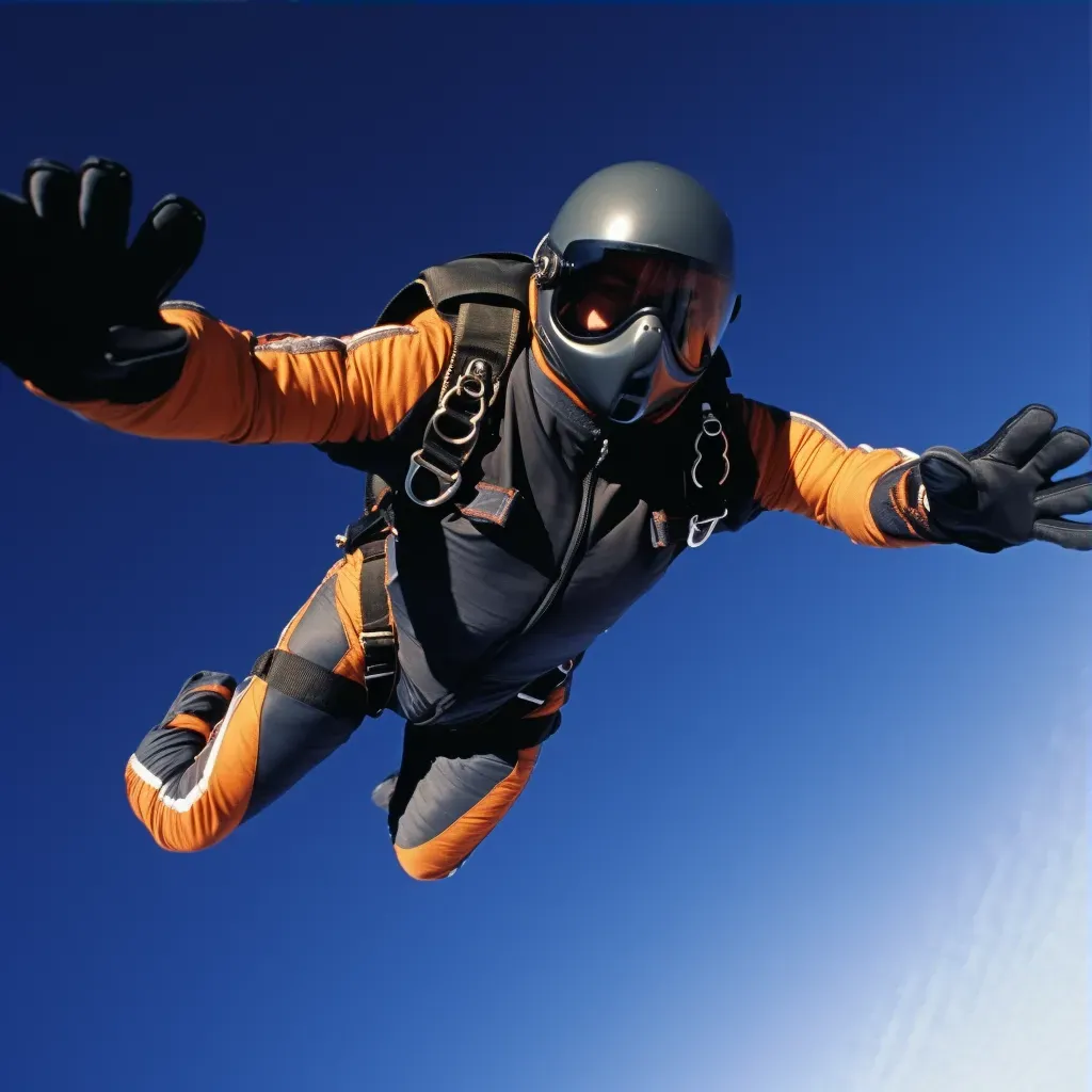 skydiver mid-air shot - Image 3