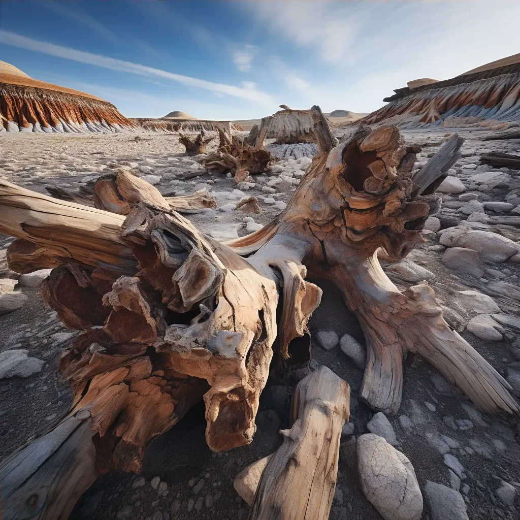 Petrified trees desert - Image 4