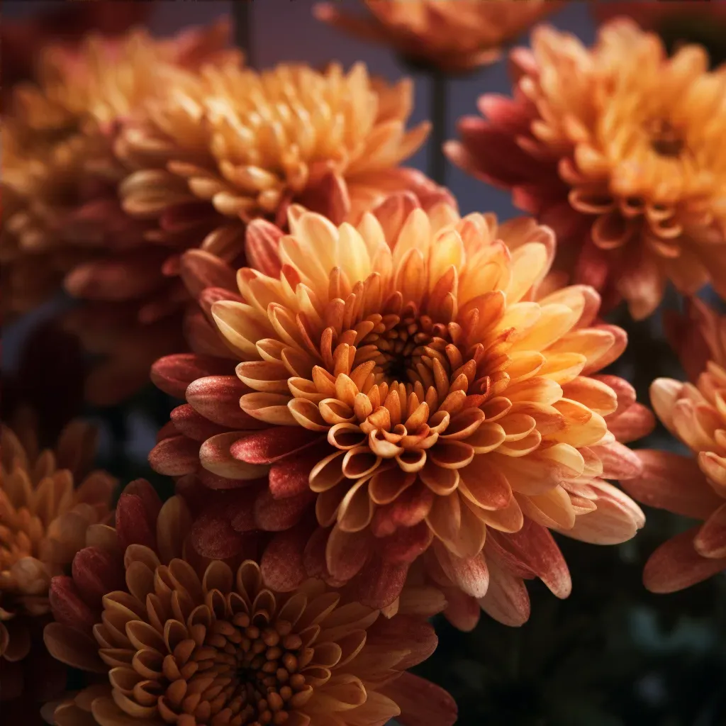 chrysanthemum close-up - Image 4