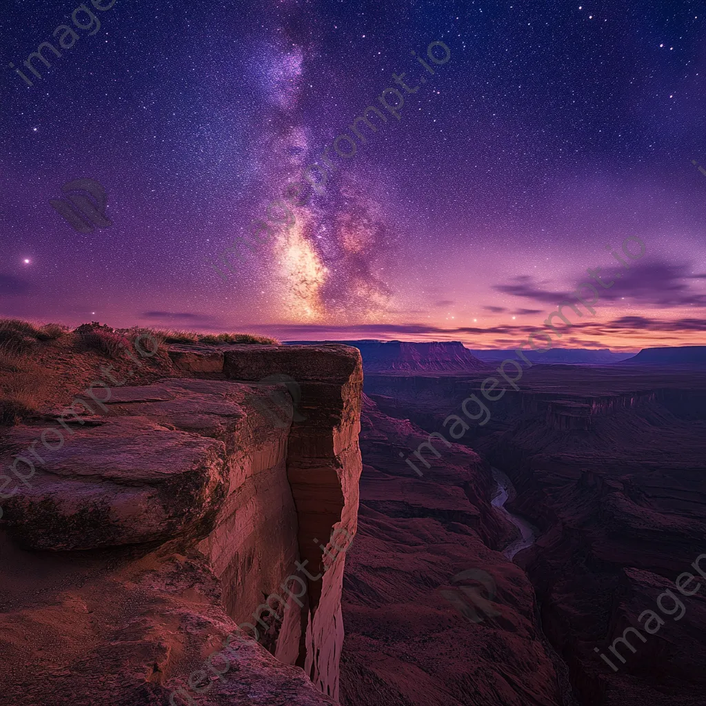 Canyon view at twilight - Image 4