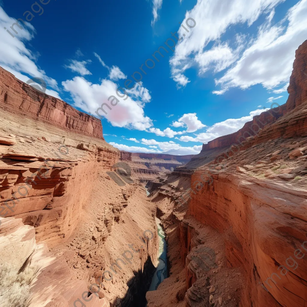 Expansive view of a canyon system - Image 2