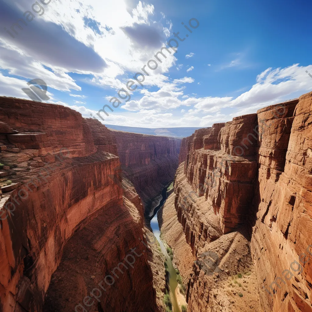 Expansive view of a canyon system - Image 3