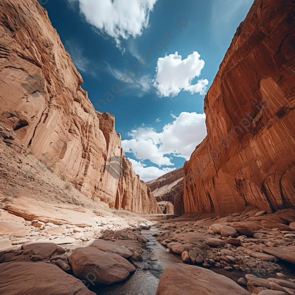 Expansive view of a canyon system - Image 4