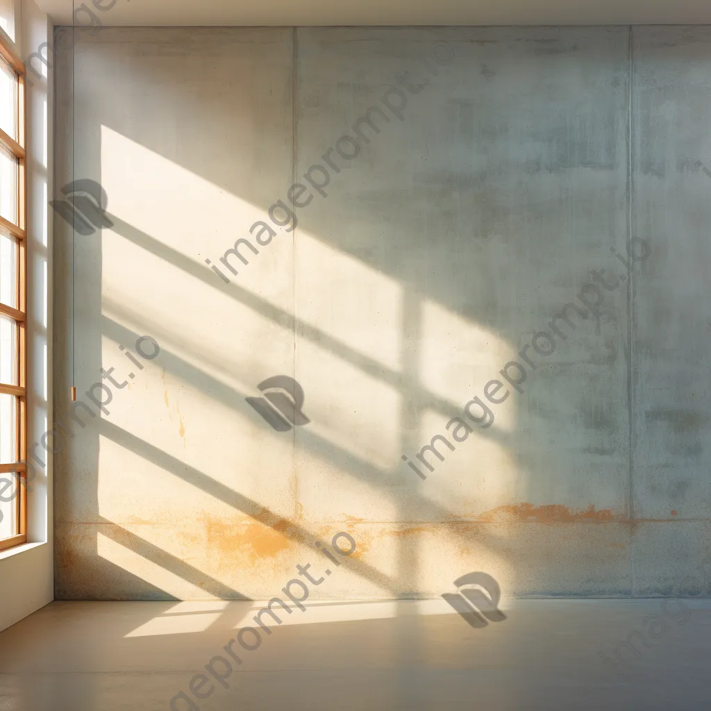 Textured concrete wall with soft shadows from natural light. - Image 1