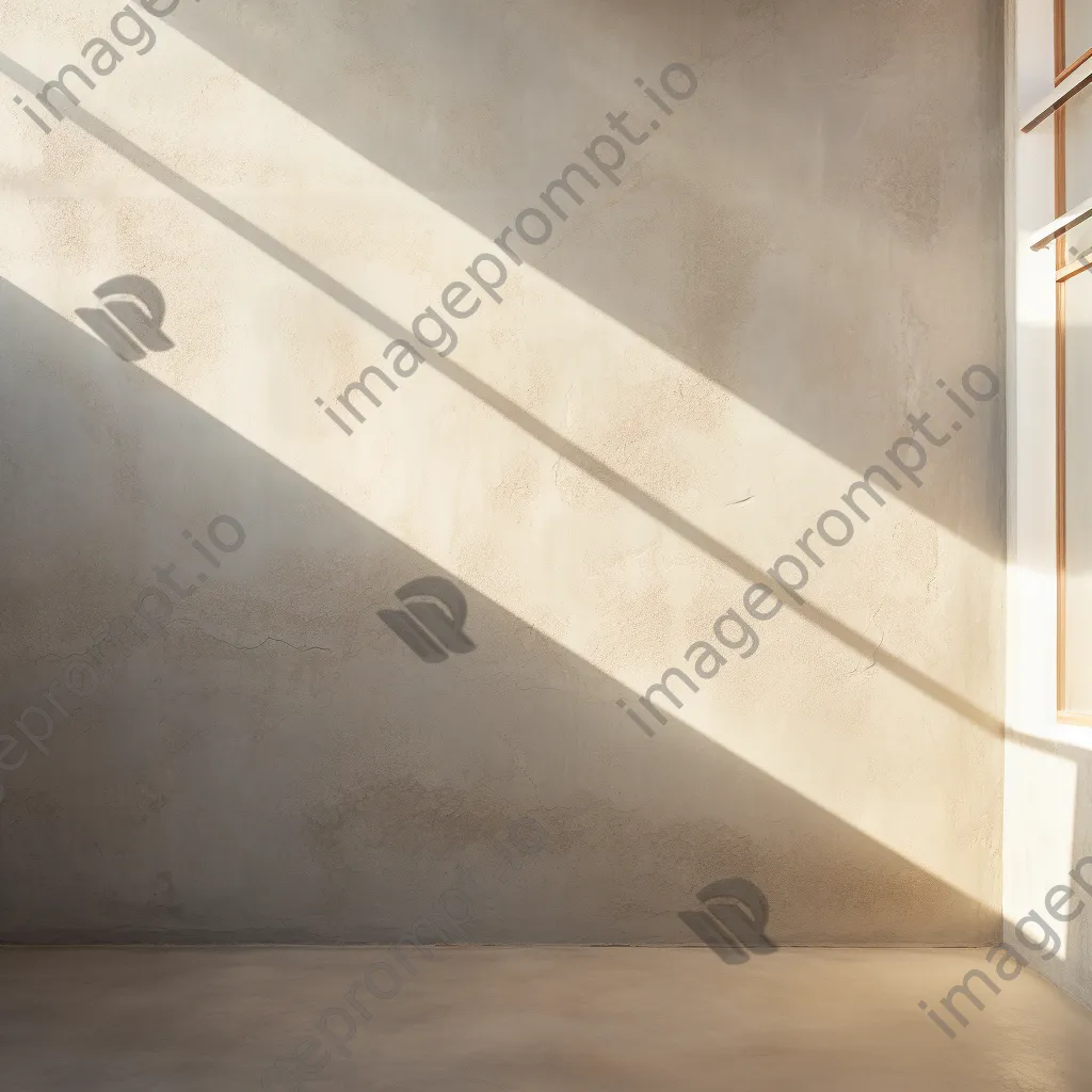 Textured concrete wall with soft shadows from natural light. - Image 2