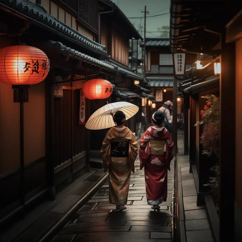 Geisha district Kyoto - Image 4