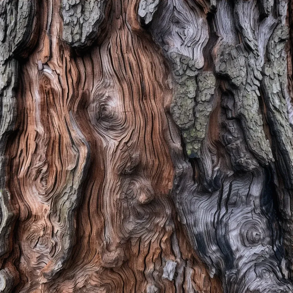 close-up of tree bark texture - Image 3