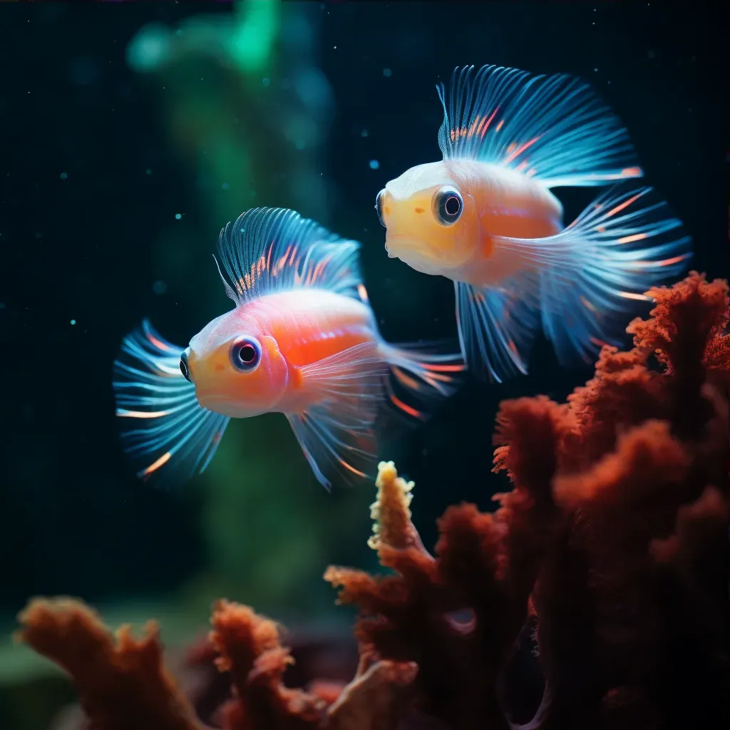 neon goby in coral - Image 3