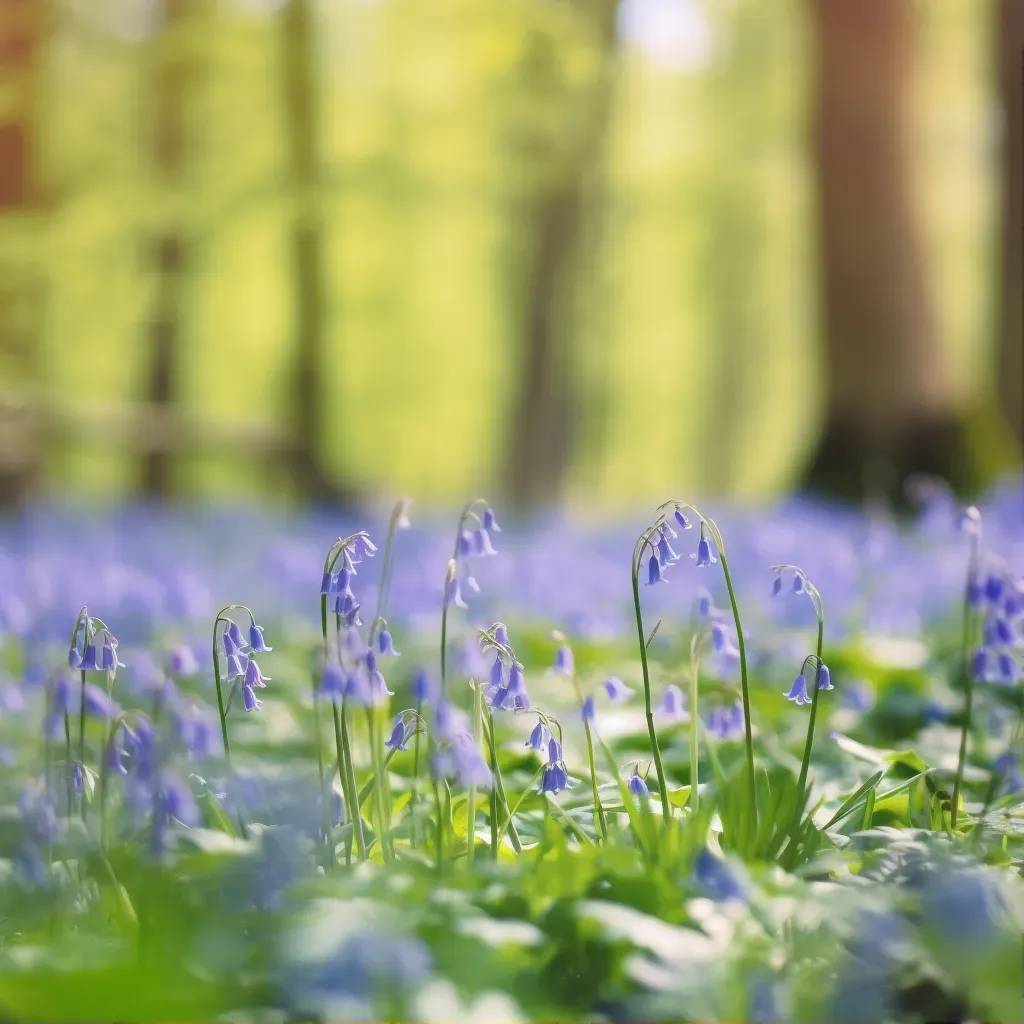 bluebell flowers close-up - Image 1