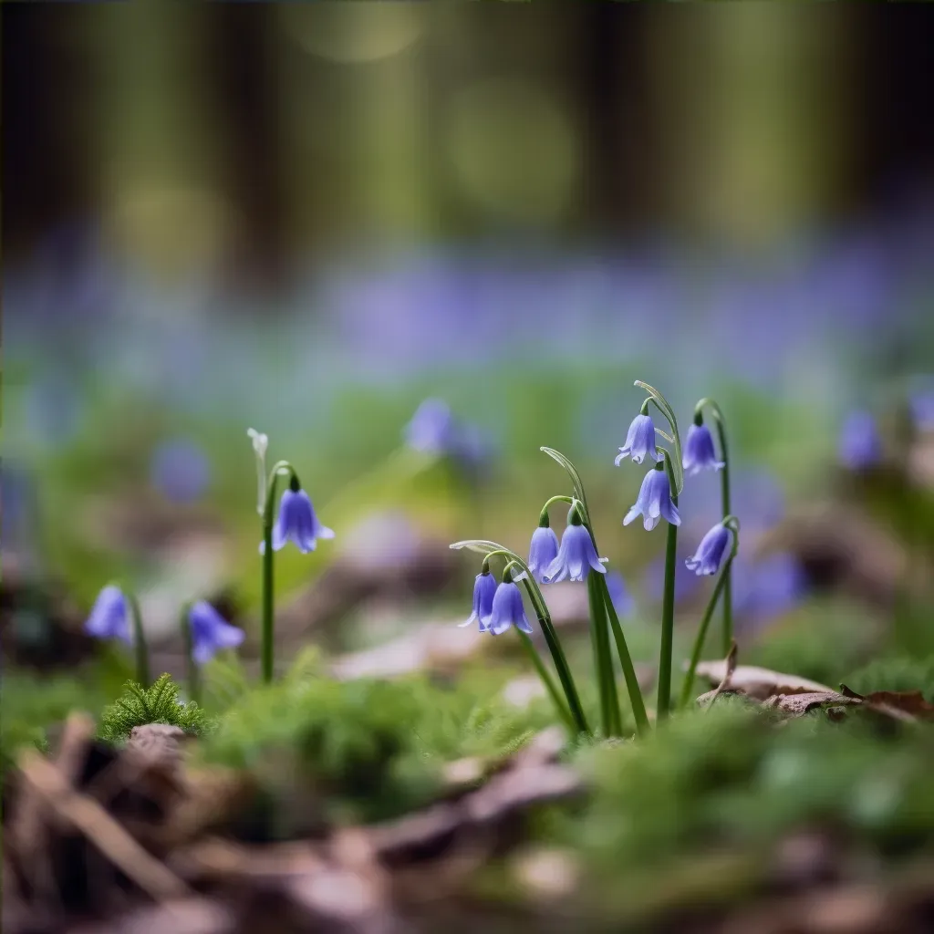 bluebell flowers close-up - Image 4