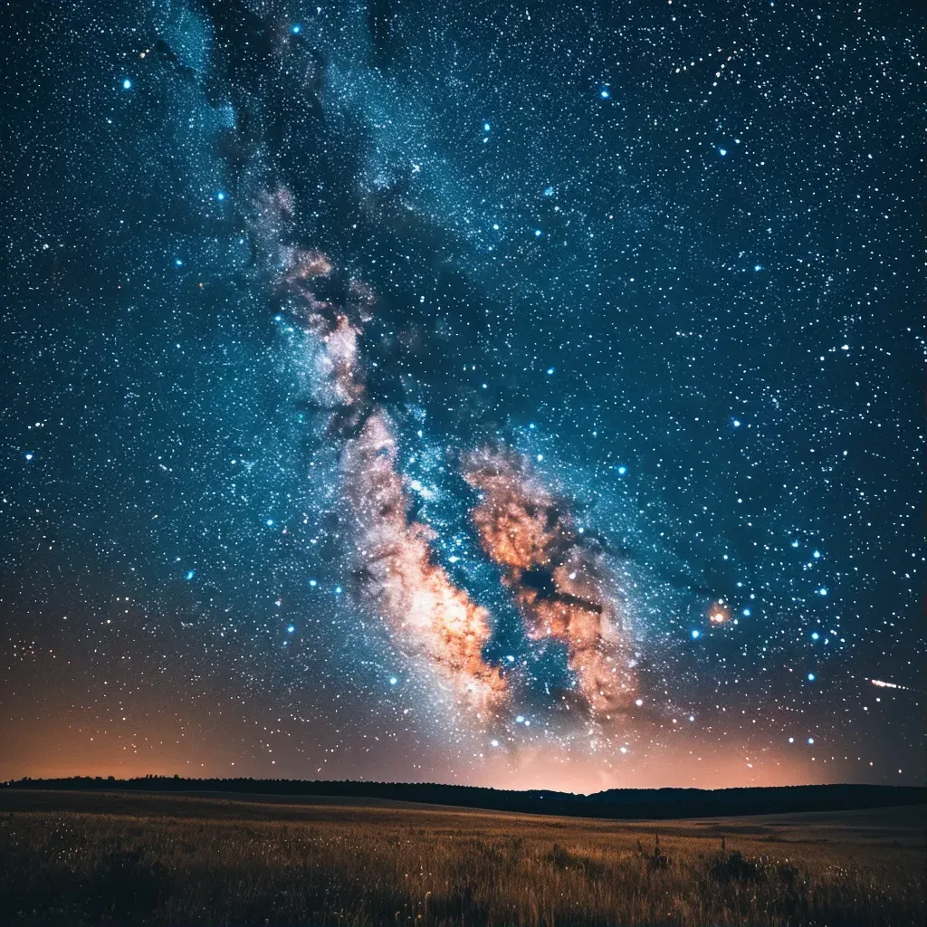 Starry night field - Image 1