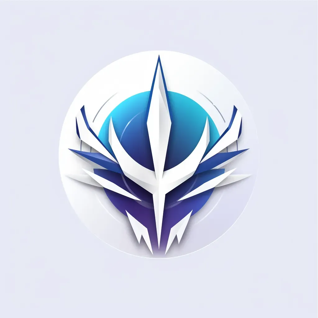 Futuristic Abstract Emblem Logo