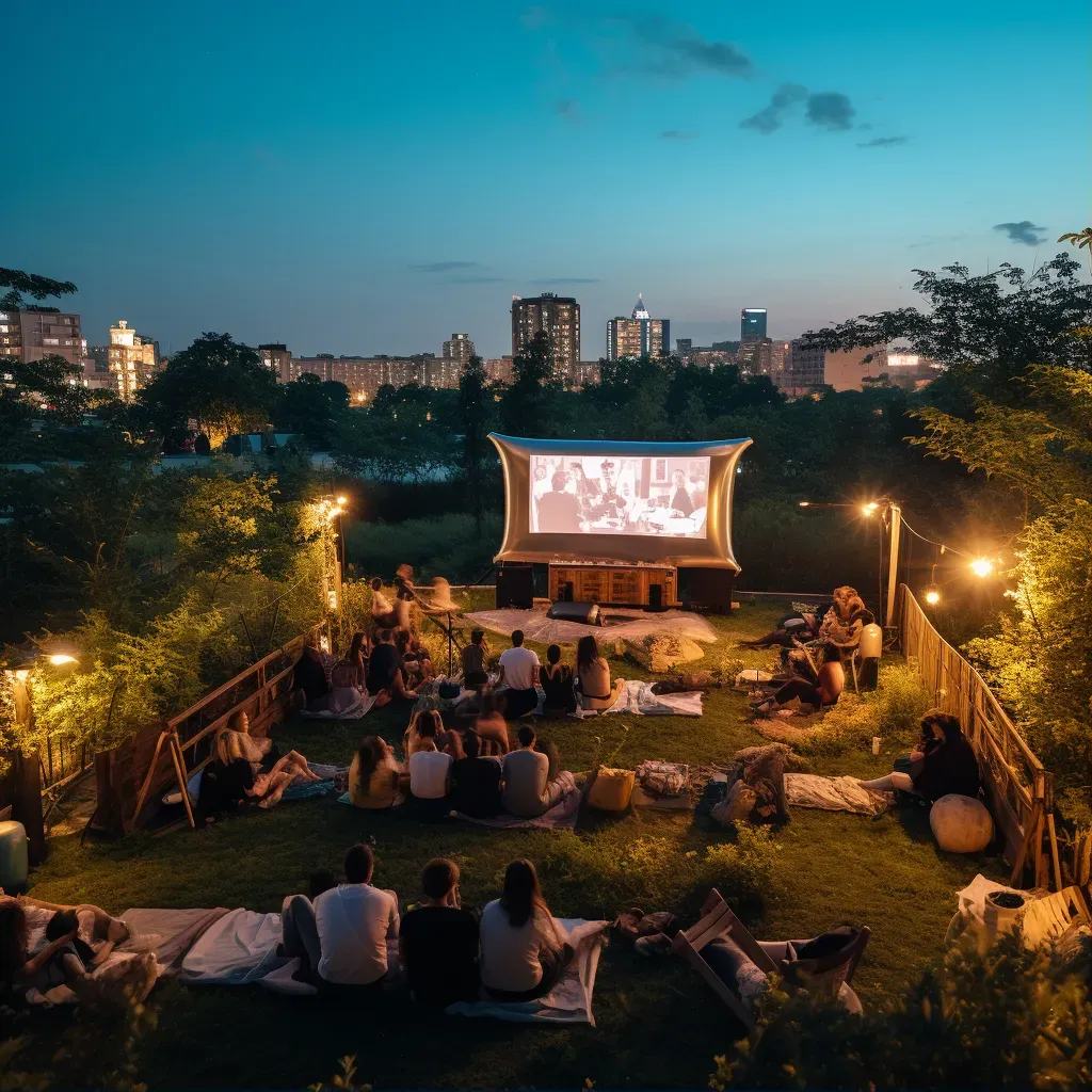 Pop-up outdoor cinemas - Image 1