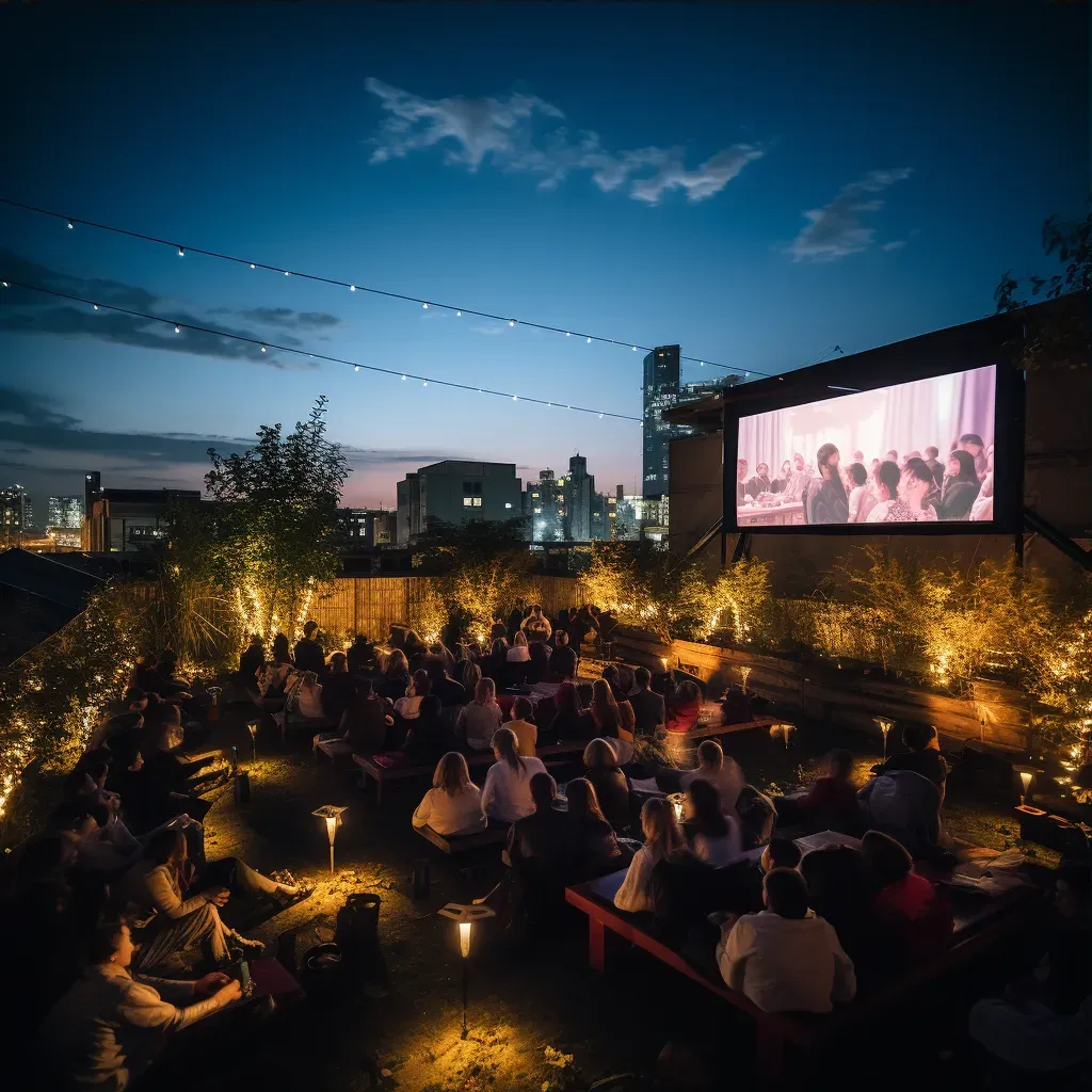 Pop-Up Outdoor Cinemas