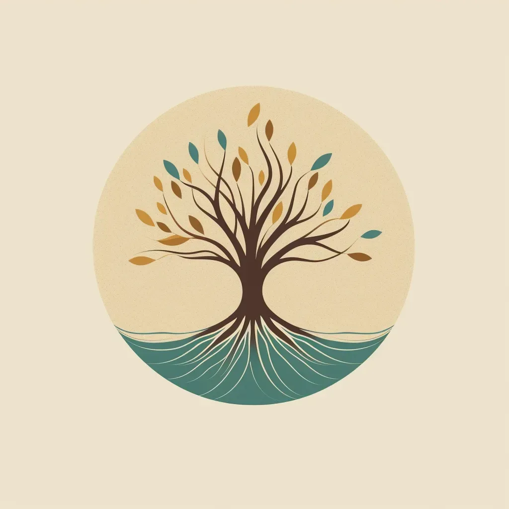 Nature-inspired logo for an ethical investment platform with a tree icon in green and brown - Image 3