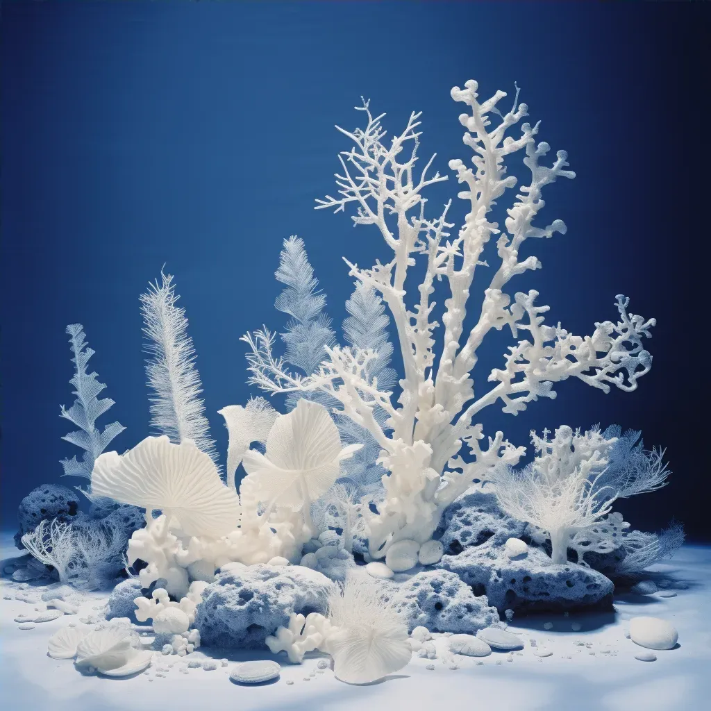 Image of a bleached coral reef symbolizing ocean warming - Image 4