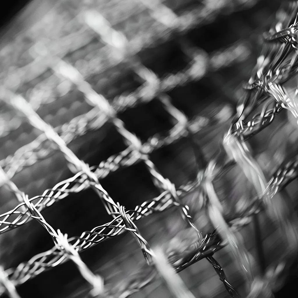 abstract wire mesh pattern - Image 1