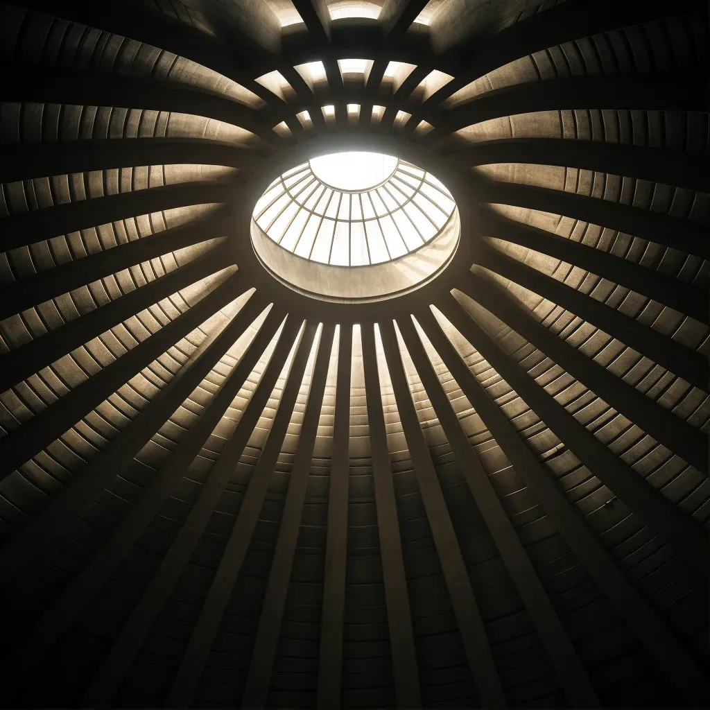 ribbed dome structure photo - Image 1