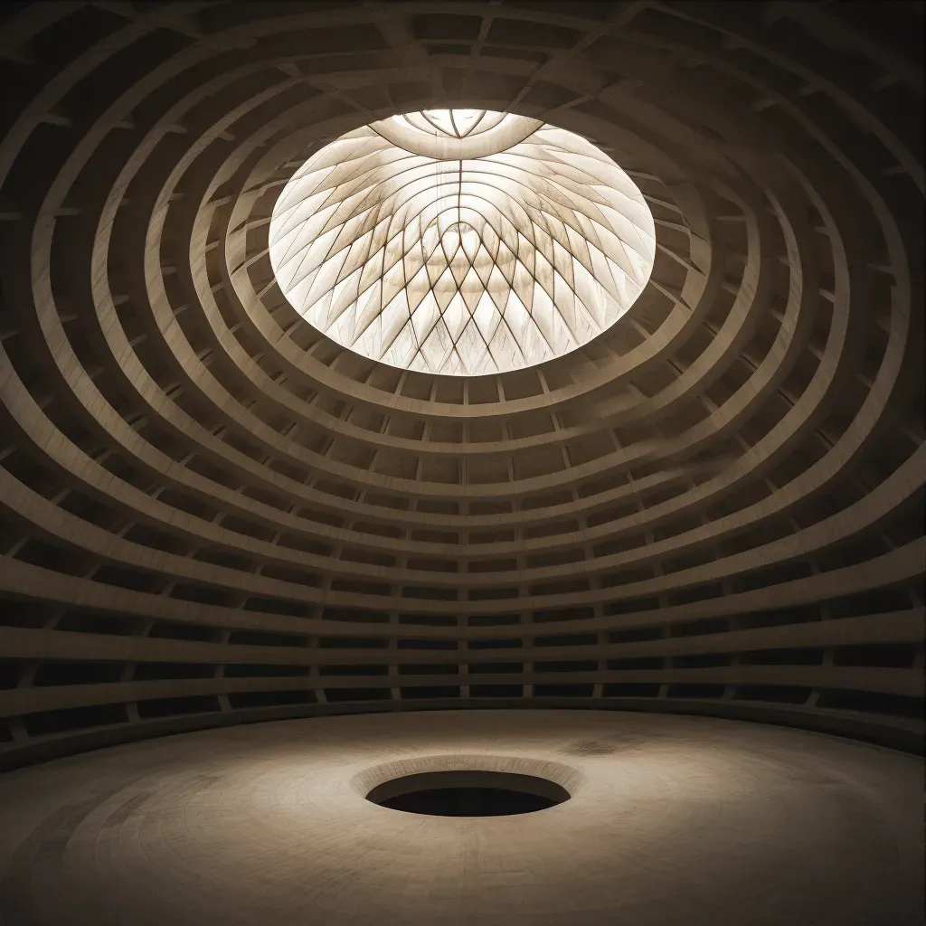 ribbed dome structure photo - Image 3