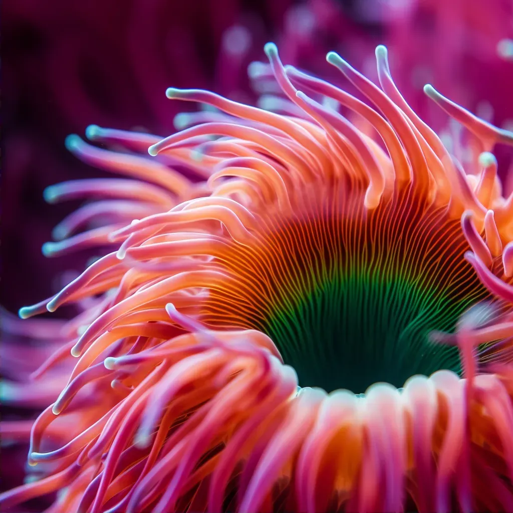 microscopic life sea anemone - Image 2