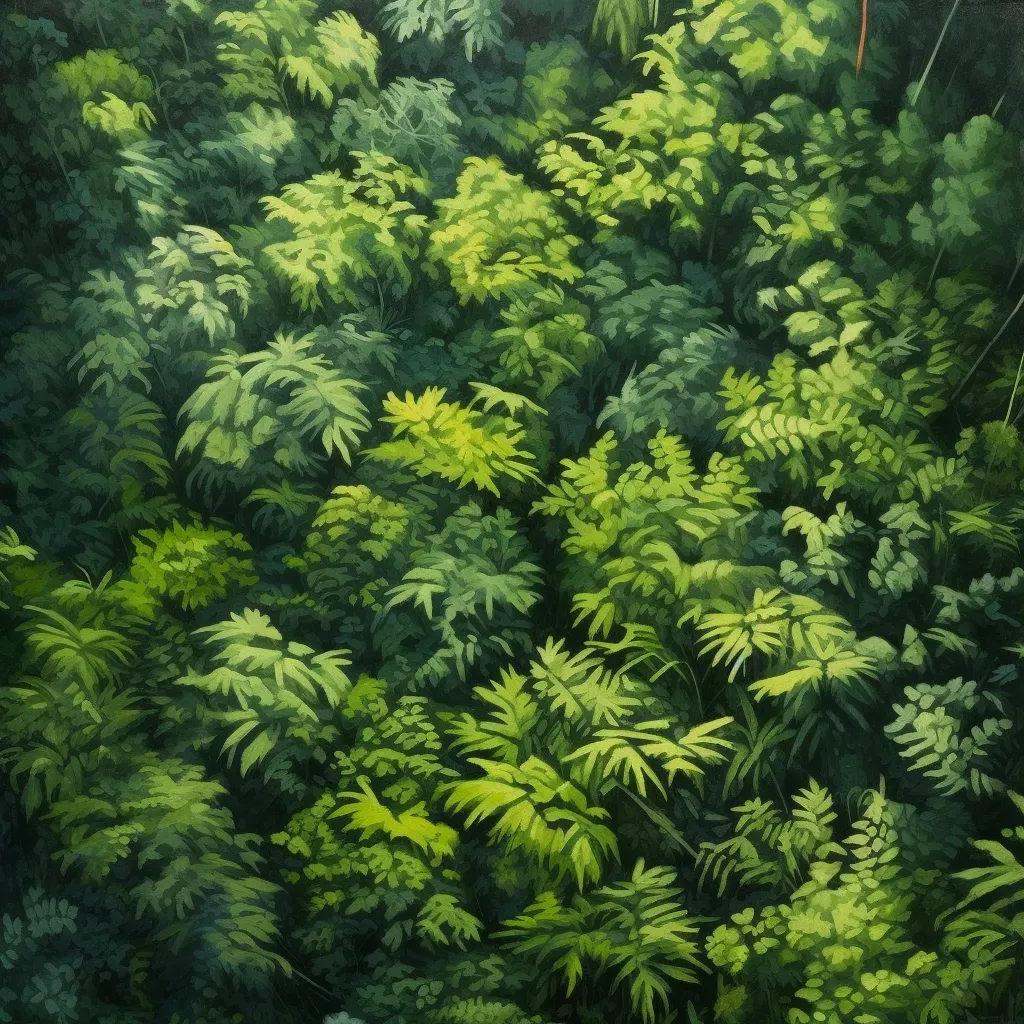 Green forest canopy - Image 1