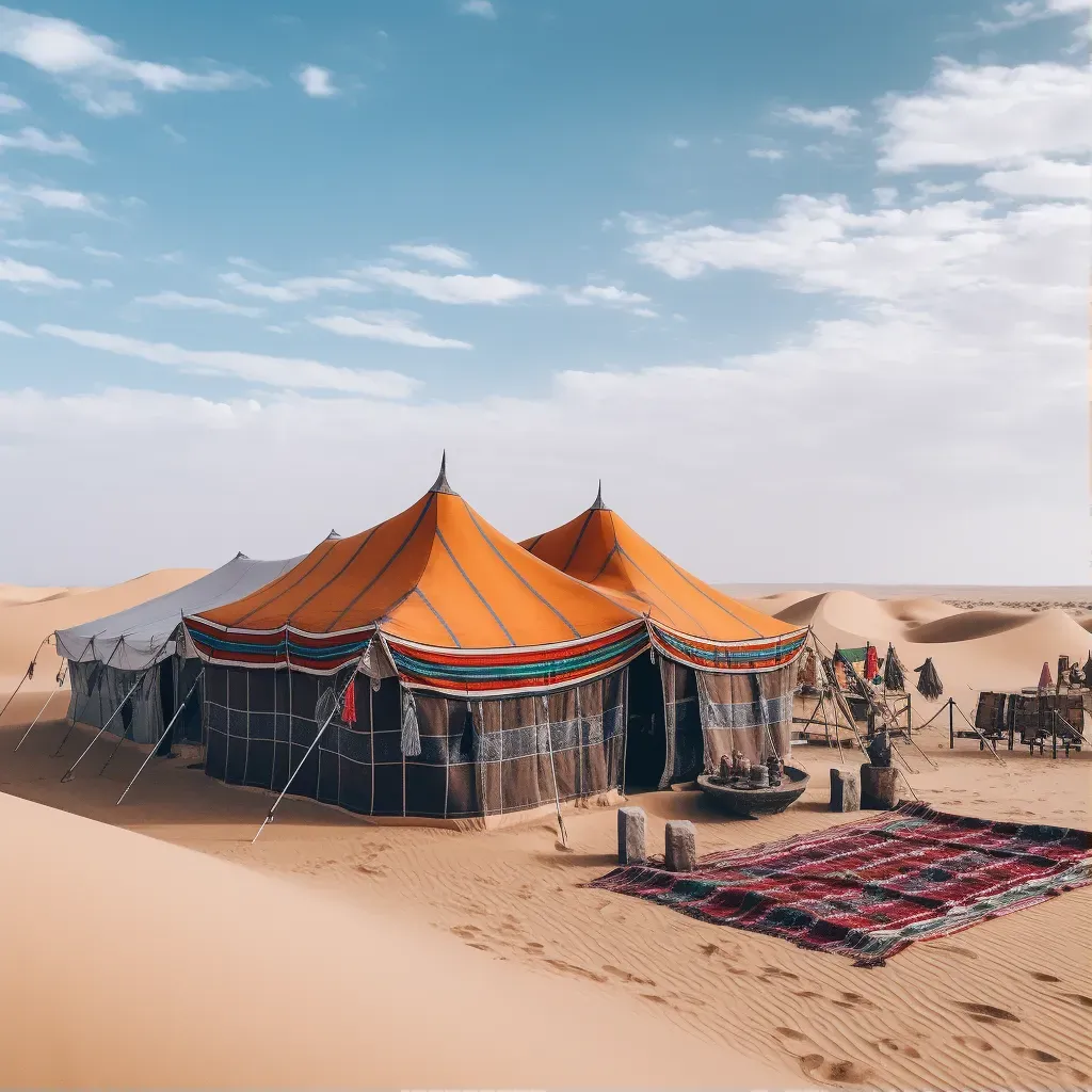 Camp nomad desert - Image 1