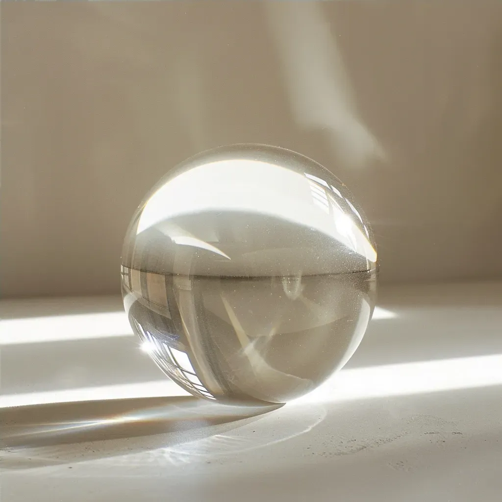 abstract glass sphere - Image 4