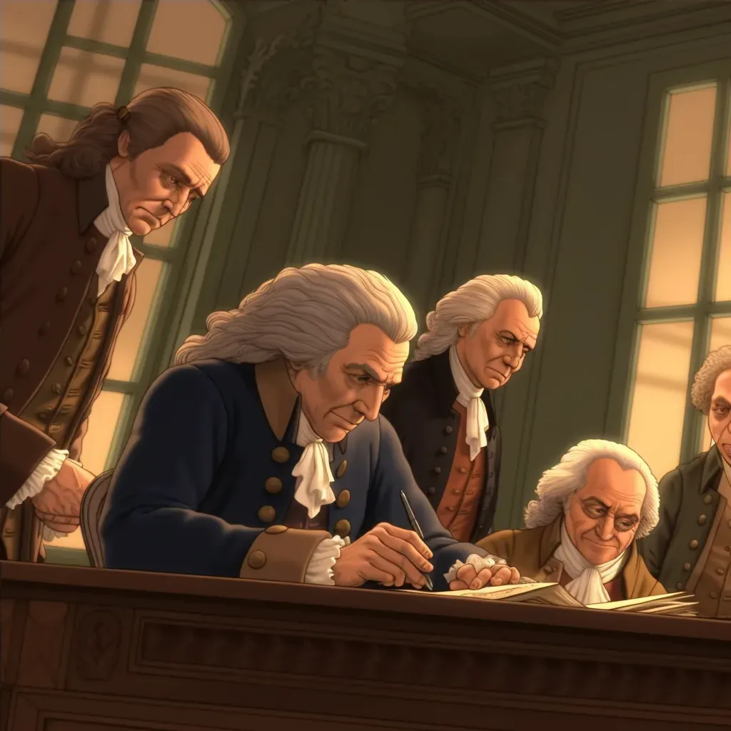 Signing of the Declaration of Independence with key figures - Image 4