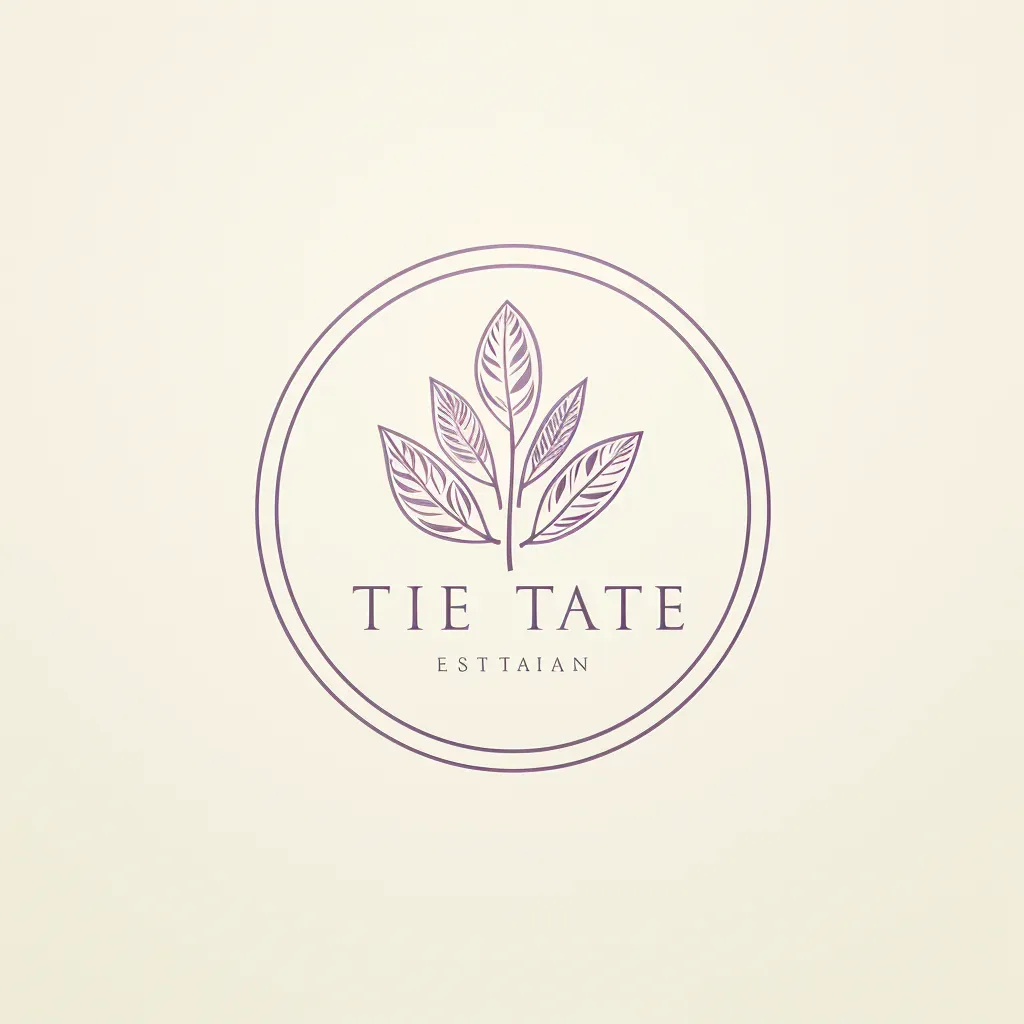 Elegant Tea House Logo