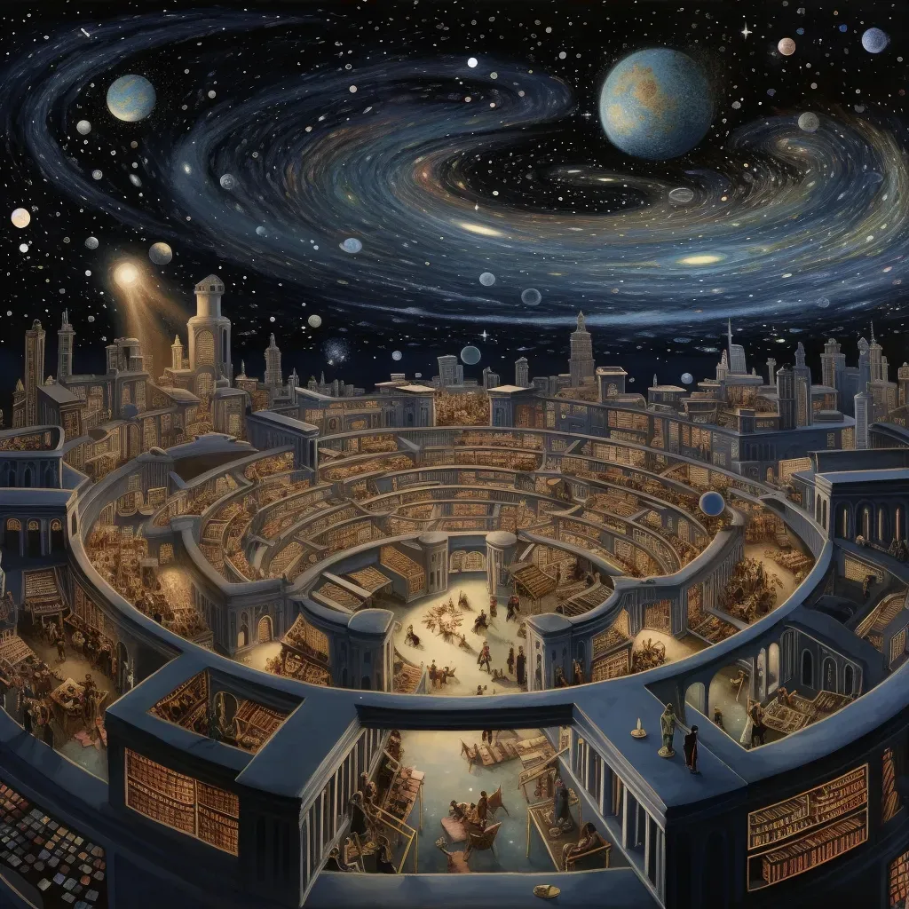 Enigmatic image of a cosmic library preserving the history of the universe in starlight - Image 3