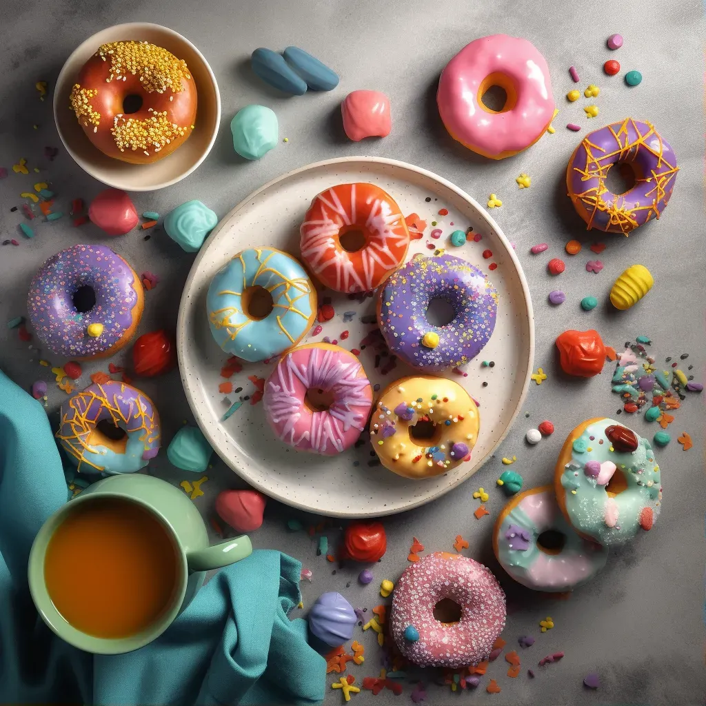 Playful Donut Assortment