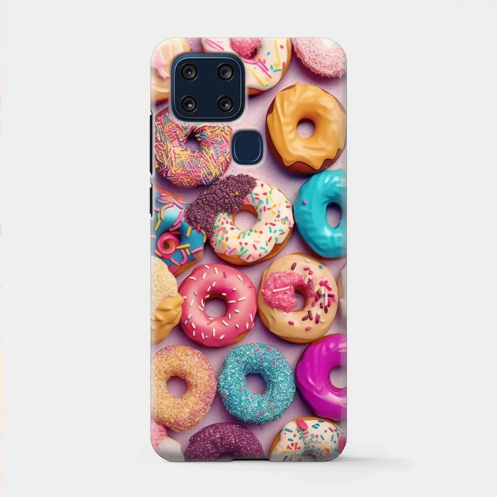 Donut selection with colorful glazes and sprinkles, shot on Sony Xperia 5 II - Image 4