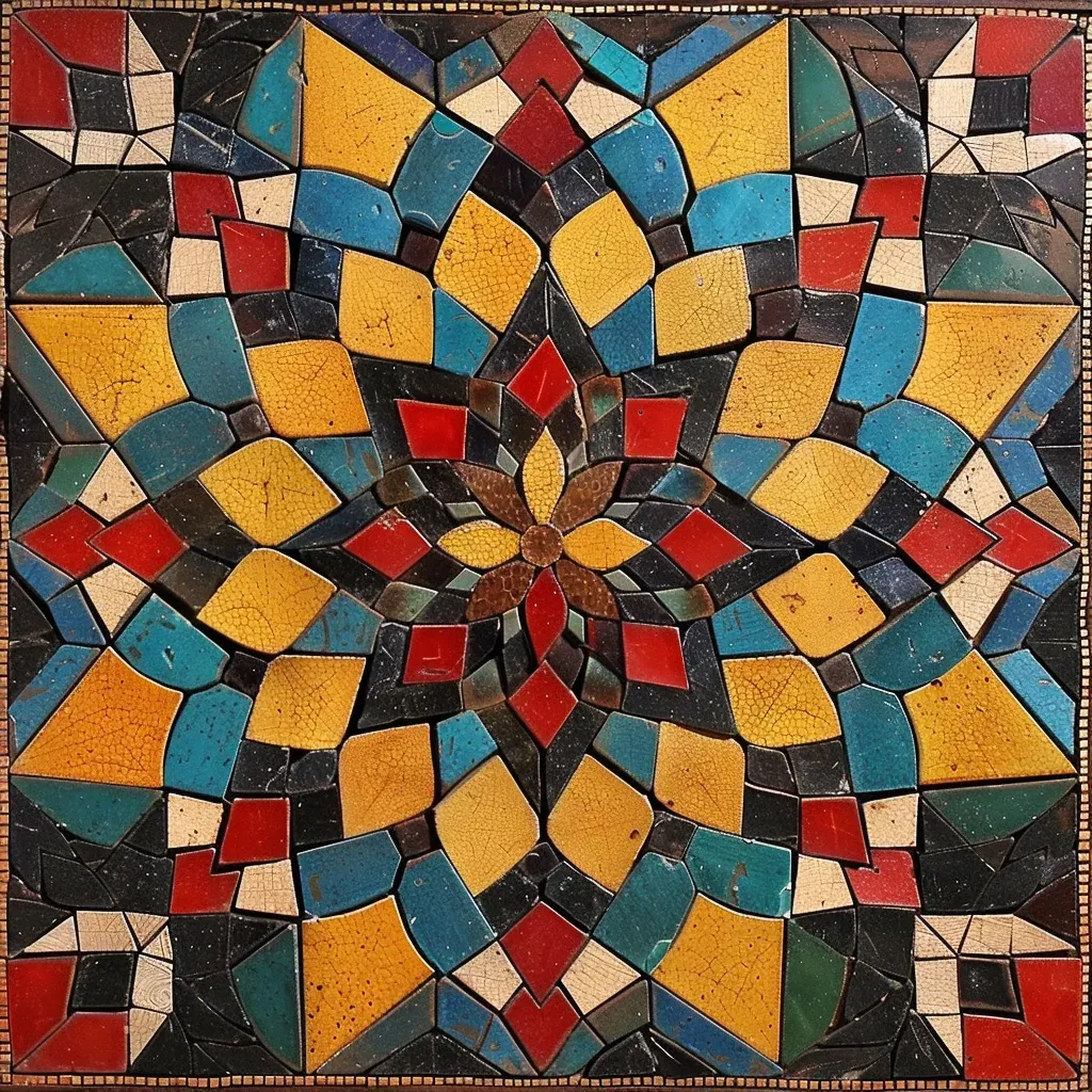 Arabesque tile mosaics - Image 4