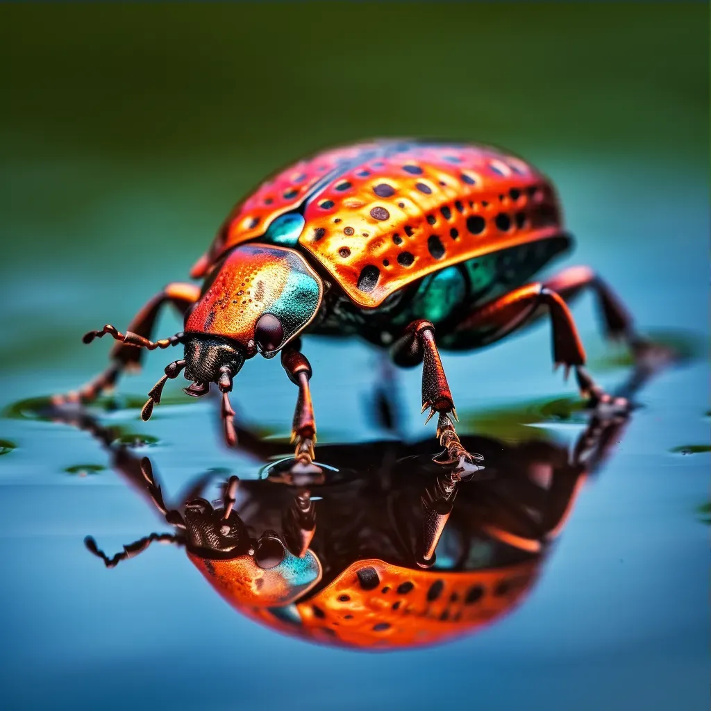 Intricate Beetle Carapace